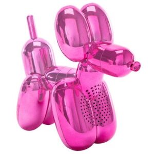 Balloon Dog Hot Pink Wireless Speaker NIB